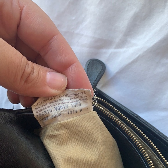 BOTTEGA VENETA Nappa Intrecciato Cosmetic Case Nero Black - Picture 16 of 16